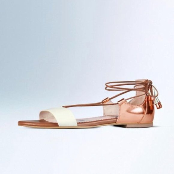 Boden Shoes - Boden sienna sandals rose gold & Ivory 8